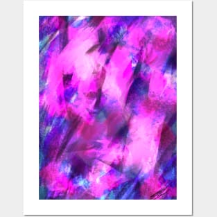 Colorful abstract painting Posters and Art